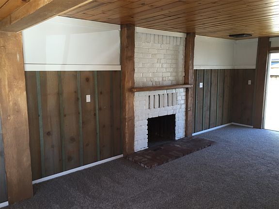 Fireplace in living room