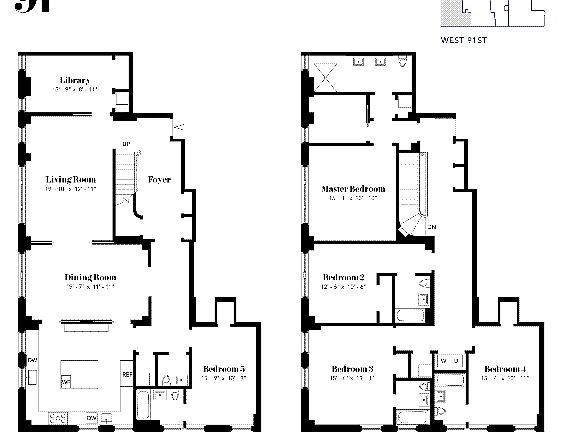5th image of 165 W 91st St APT 15F