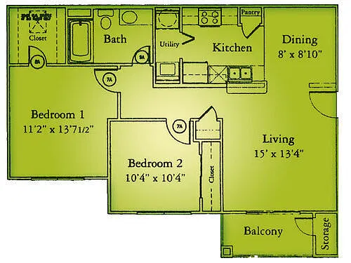 Floor plan A2A