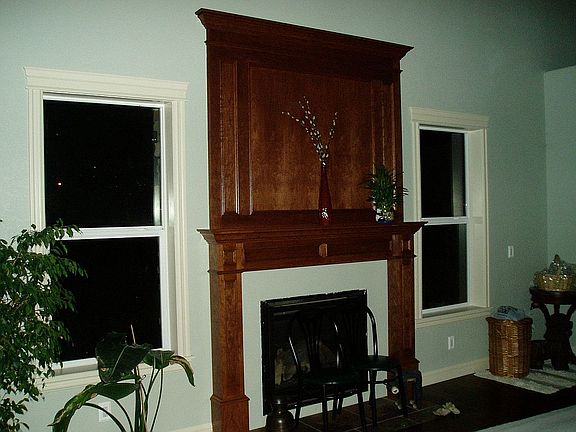 Cherrywood mantle