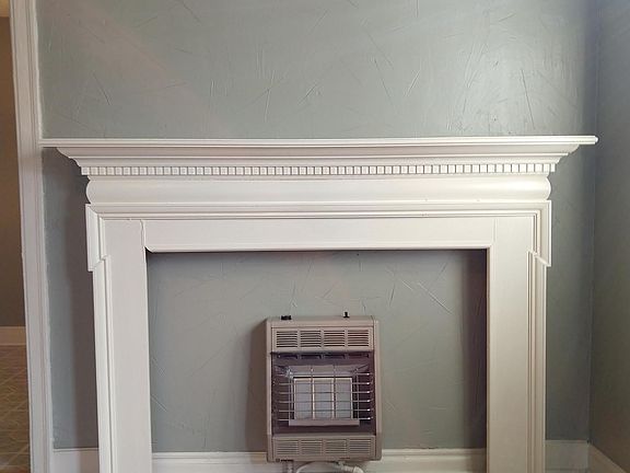 Faux Fireplace in Living Room