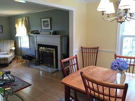 Living Room and Dining Room (has been repainted light grey - see additional picture)