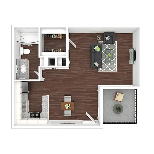 Floor plan Ox1U (Buena Vista II)