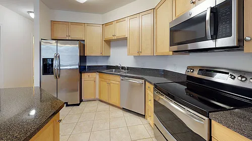 Floor plan 2 Bed/1 Bath with Balcony