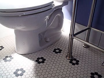 Upstairs Bath detail