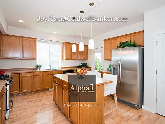 Another view of kitchen. Pantry @ right.