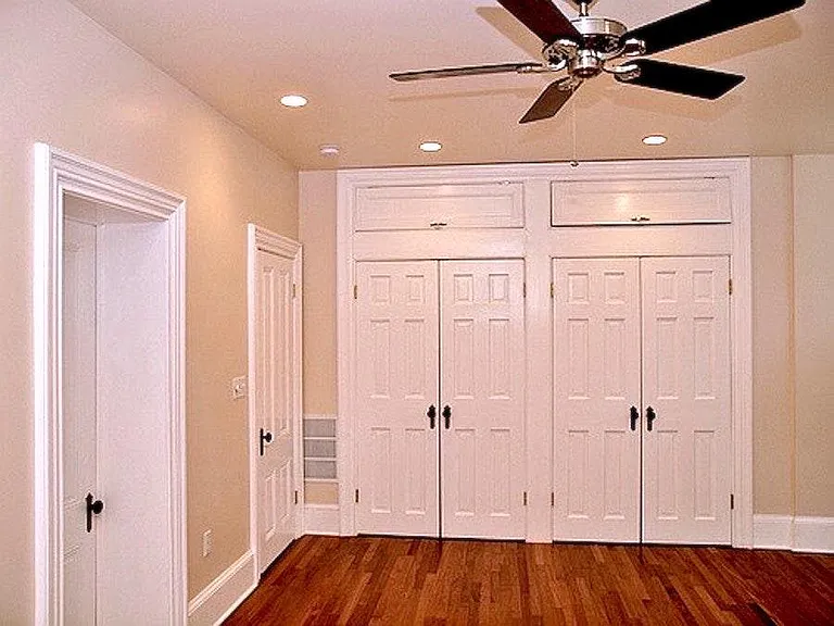 Downstairs Master BR closets