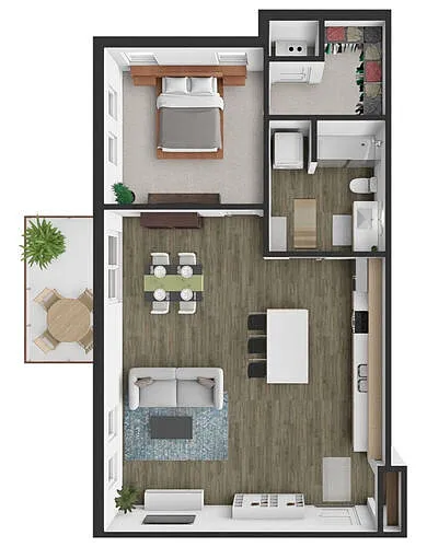 Floor plan The Reynolds