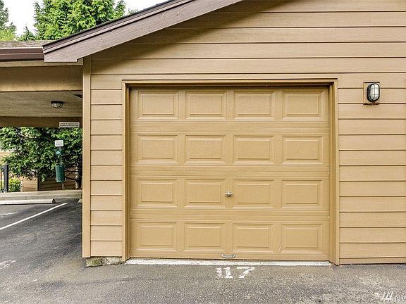 Private garage outside unit.