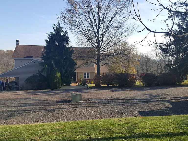Parking lot area