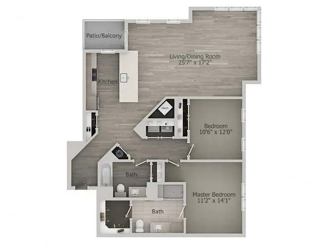Floor plan Provincetown (2br_a2)