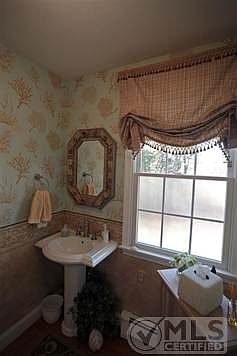 Whimsical bathroom with impressive detail.