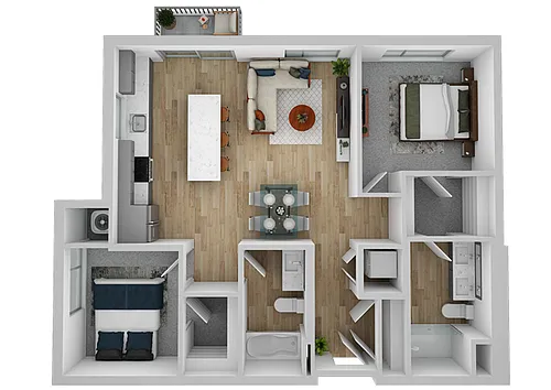 Floor plan D4
