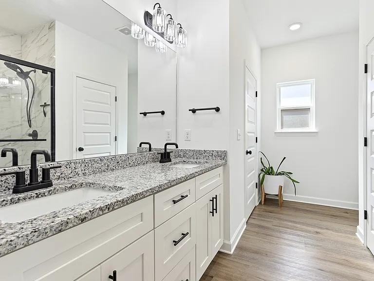 Primary Double Vanity Sinks