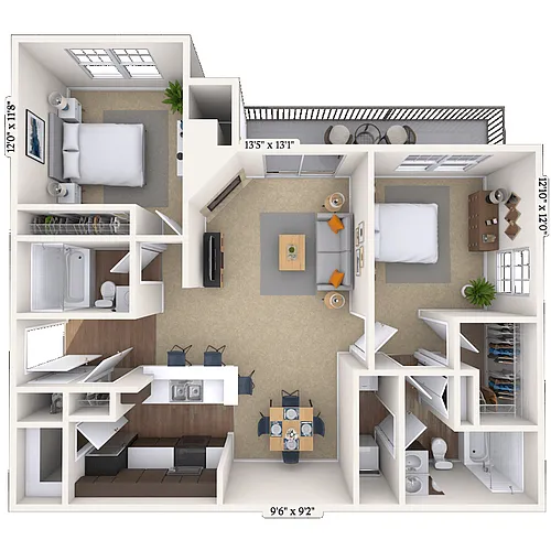 Floor plan Catalina
