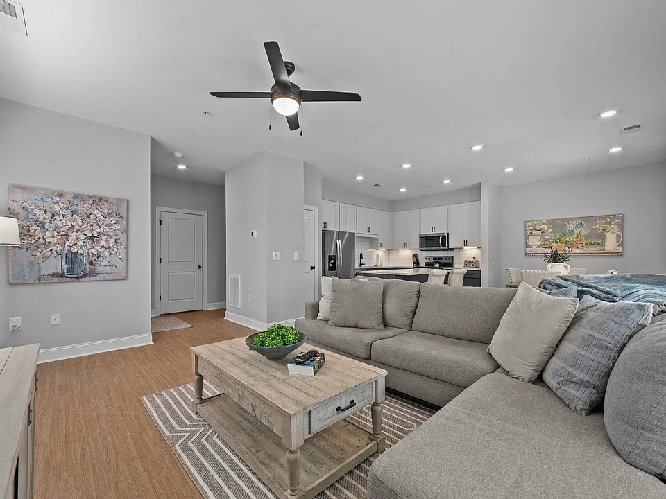 Living Room - 3 Bedroom Townhome
