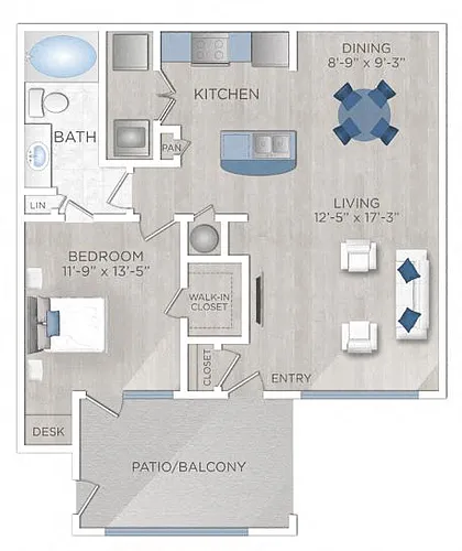 Floor plan Trinity (A3)