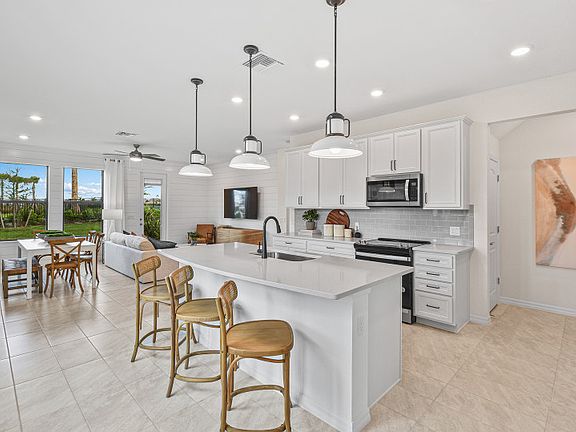 Spacious Kitchen Connected to Gathering Area