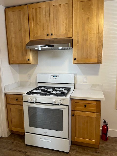 New cabinets and exhaust fan