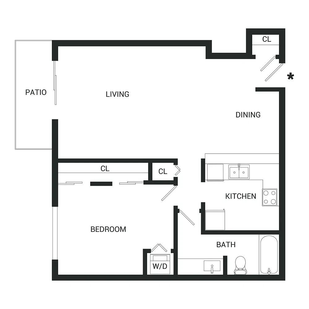 Floor plan Chestnut