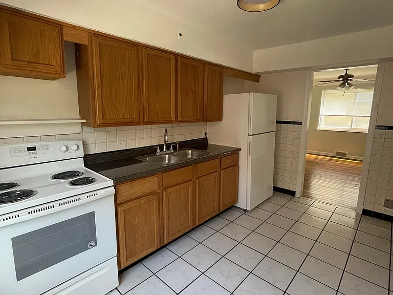 Large kitchen.