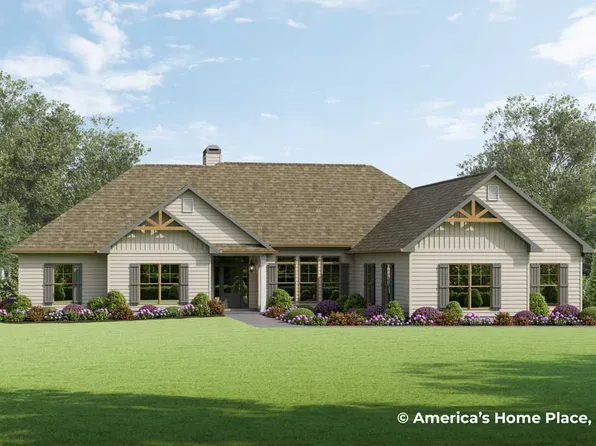 Brookwood Modern Farmhouse Plan, Albany, GA: Build On Your Lot