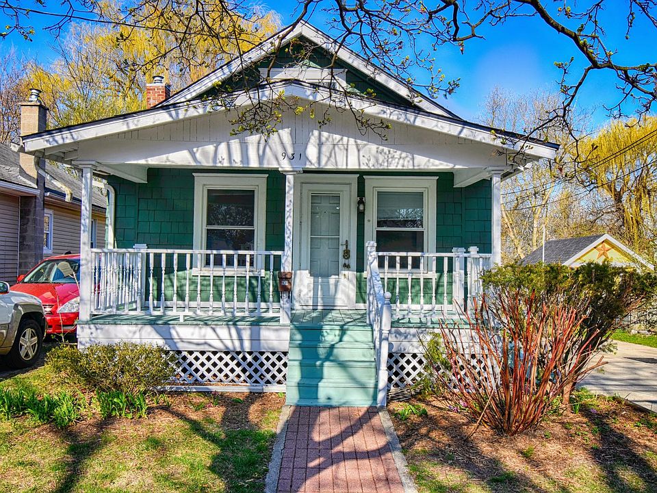 Exterior Front - Freshly painted and rebuilt porch.