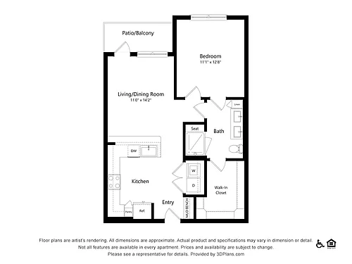 Floor plan A1A