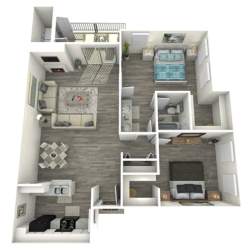 Floor plan B1