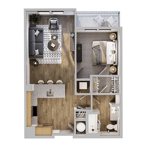 Floor plan A1P