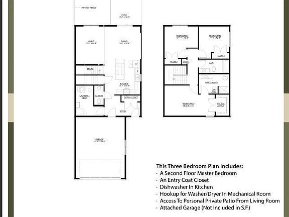 Corner units add large window to dining bed room to create a highly ventilated space