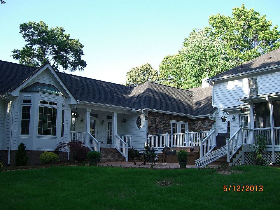 Backyard and new addition