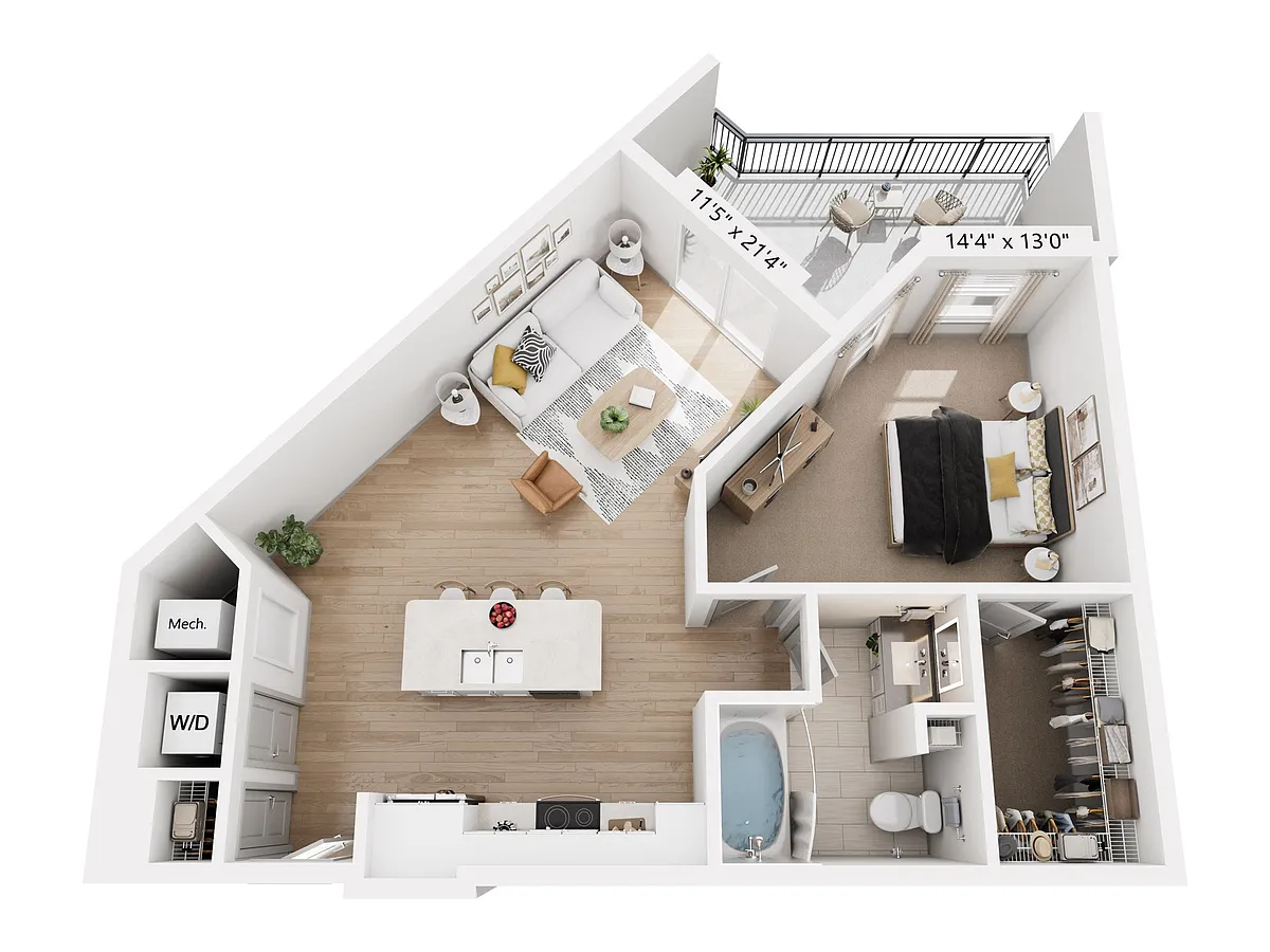 Floor plan Clairmont