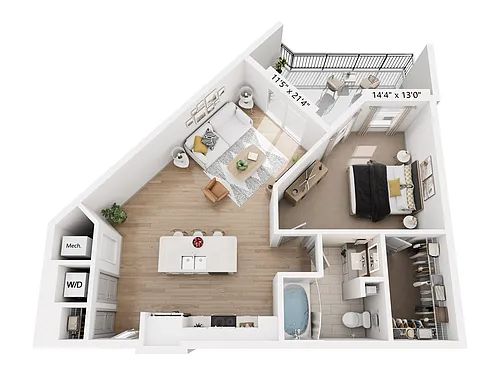 Floor plan Clairmont