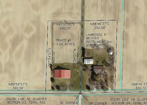 House, barn, shed and 6 acre