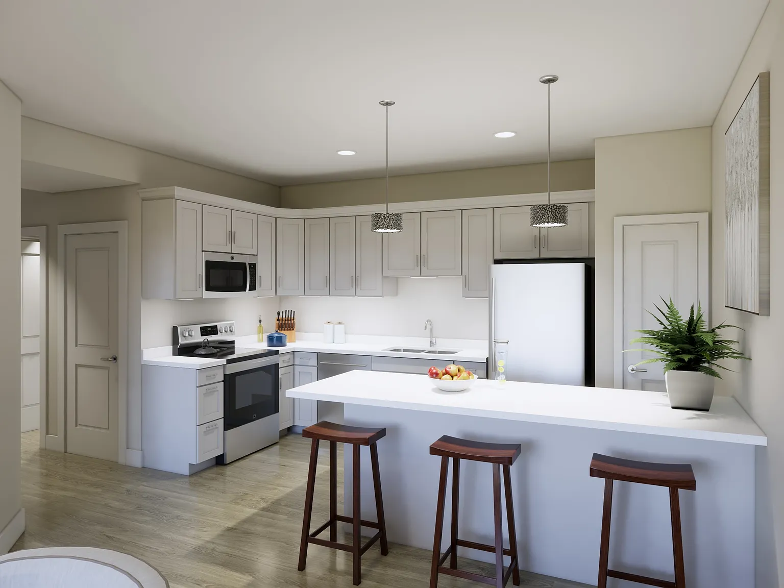 1 bed, $2,300 — Photo 3
