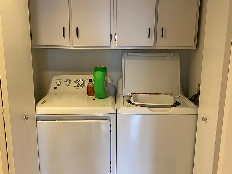 Full Size Washer and Dryer in the condo