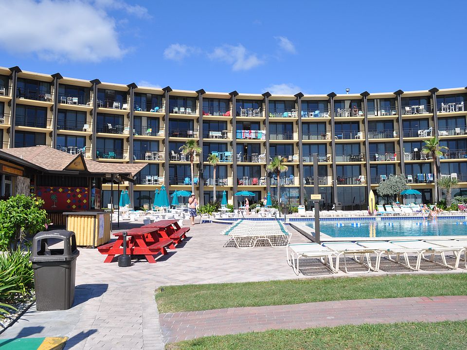 Rear View of Condo Building