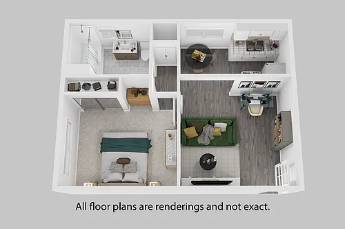 Floor plan 1 Bedroom