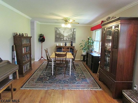 Living room with hardwood floors