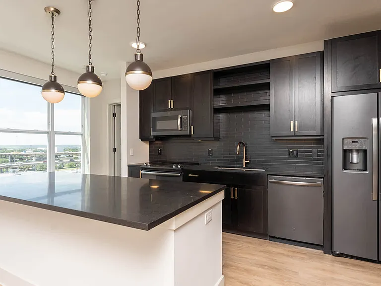 Kitchen with Stainless Steel Appliances