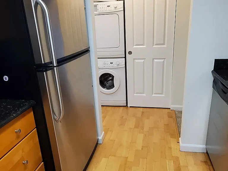 In unit laundry facility