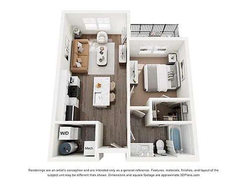 Floor plan The Scioto
