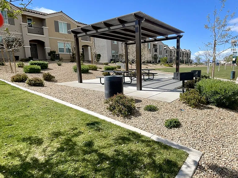 Closer view of second shared community area with grilling space