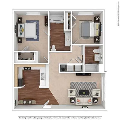Floor plan The Keswick