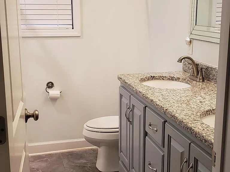 Hall bathroom
