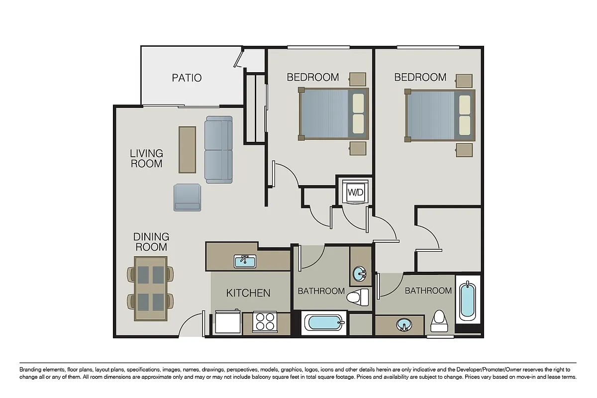 Floor plan Plan 2B