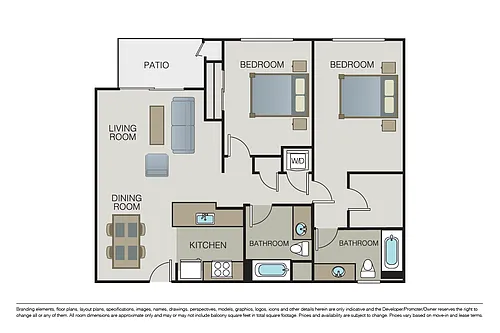 Floor plan Plan 2B