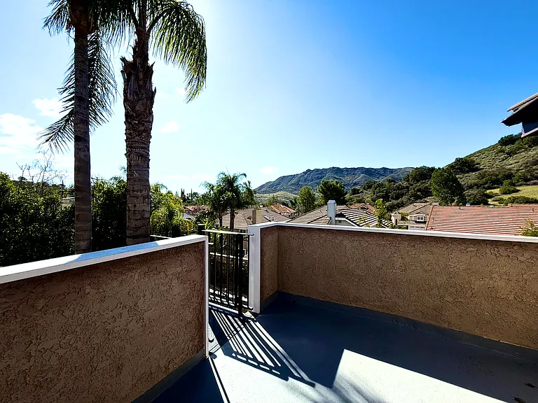 Balcony of primary bedroom