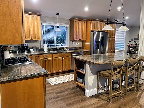 Modern kitchen with newer appliances